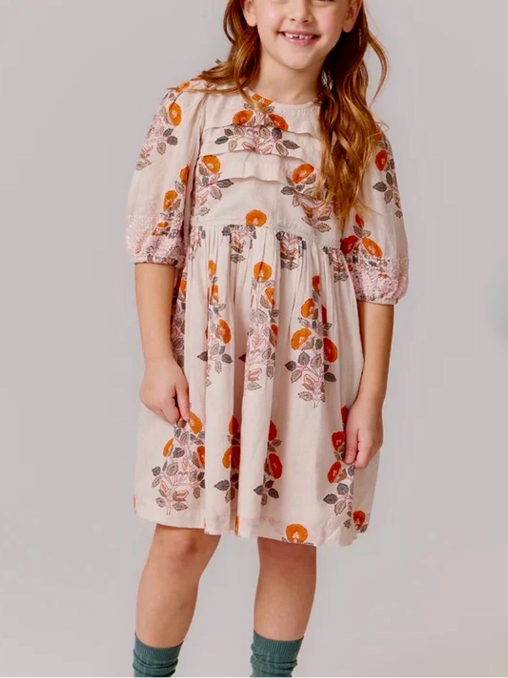 Pink Chicken | GUC - Evelyn Dress - Size 12 - Floral/Sequin